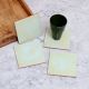 Premium Square Shaped Wooden Coasters - Pack of 4